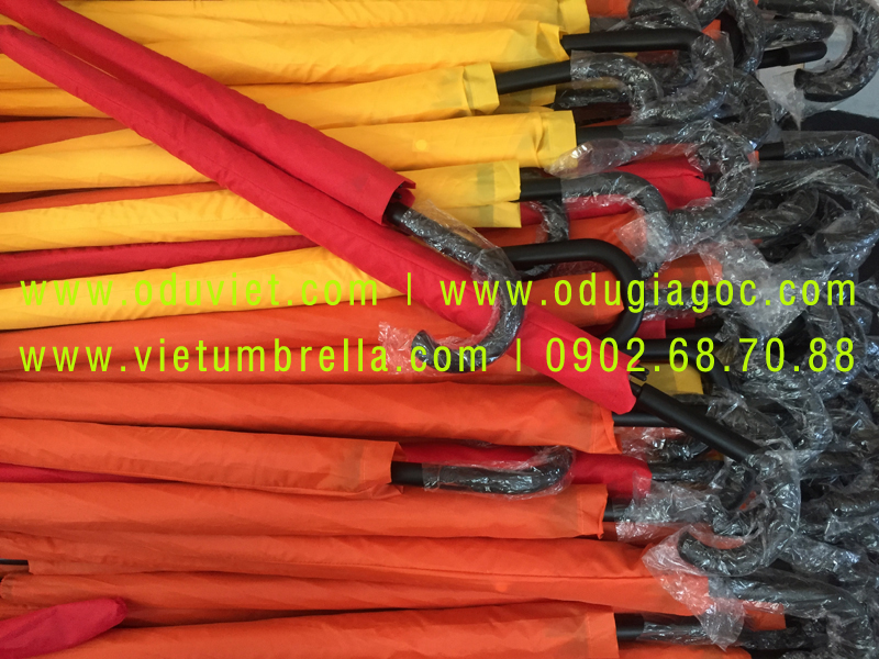 xưởng sản xuất ô dù cầm tay in logo quảng cáo